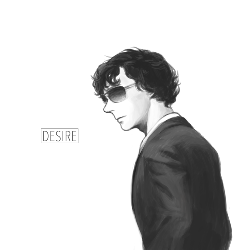 alphiney:Original inspiration comes form a photo of Sherlock.