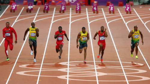 100m Final at 2012 Olympic Games in London