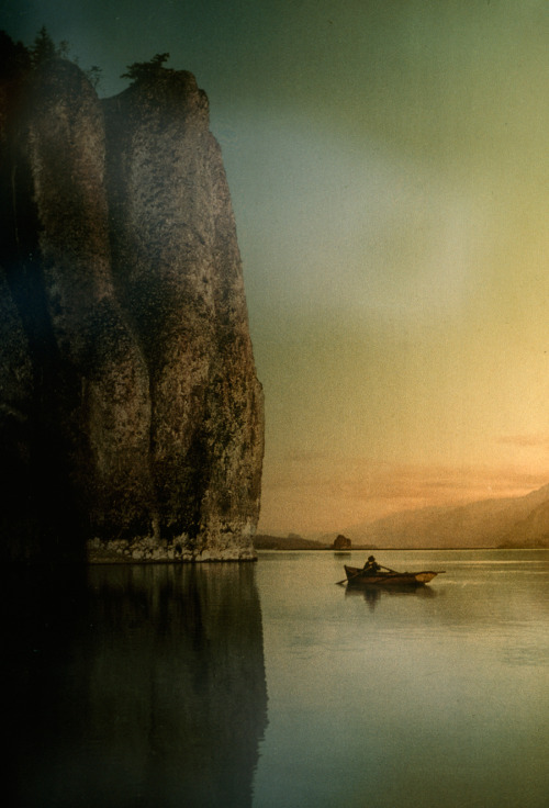 natgeofound:  Original William Henry Jackson print held in the collection of the Colorado Historical Society. This is a hand-tinted print.Photograph by David Arnold, National Geographic