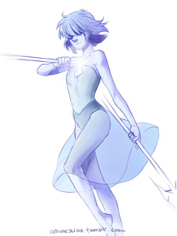 animexion:  Have this incomplete BD Pearl drawing that i was too lazy to finish. I like to think she’s p profficient with twin weapons. AAAANd I did not even put an effort into deciding what kind of weapon she’d use so yeah 