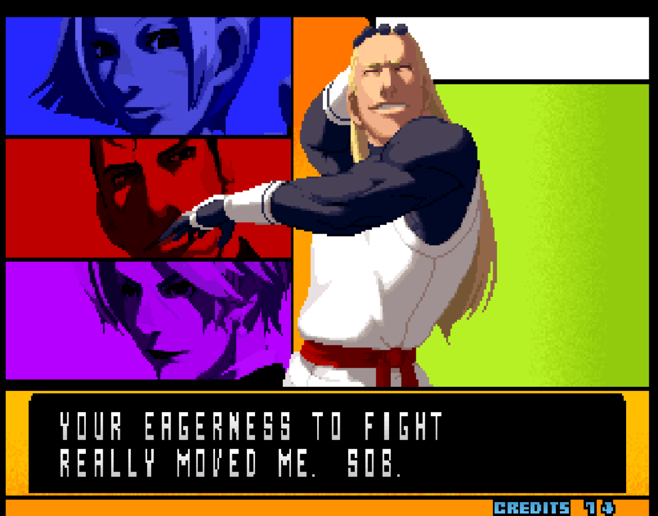 Bison2Winquote — - Iori Yagami, The King of Fighters 2002