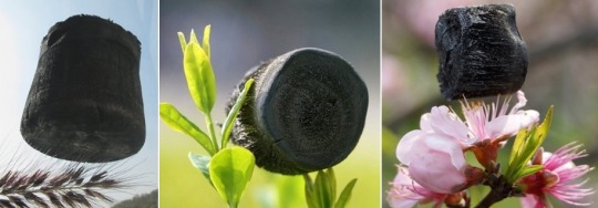 did-you-kno:  sixpenceee:  Chinese scientists have created the world’s lightest material.  Graphene aerogel that is seven times lighter than air. It is so light that one cubic inch can be balanced on a blade of grass, the stamen of a flower, or the