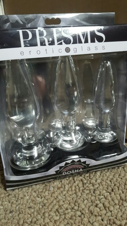 Sloppy picture, but here are my new toys