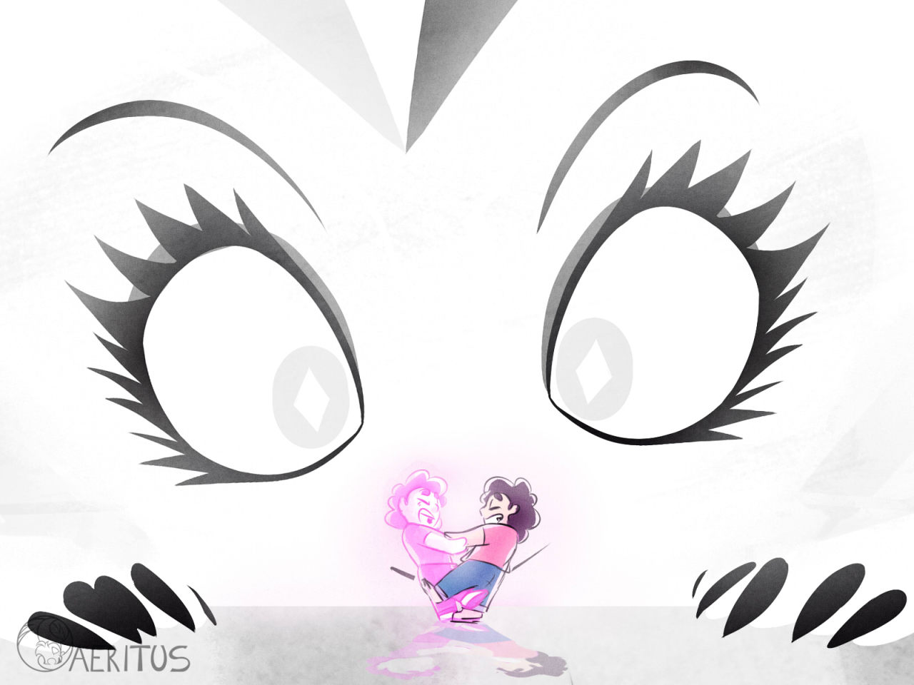 also have a screenshot redraw, this whole scene was amazing but hell when White open