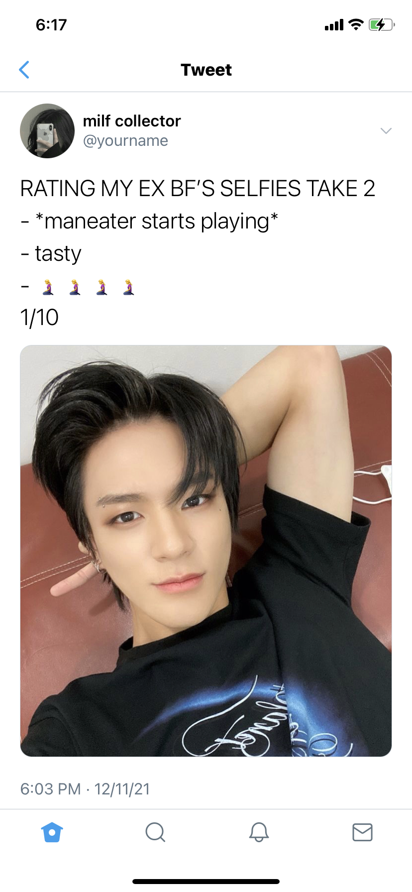 Rating My Exs Selfies A Thread