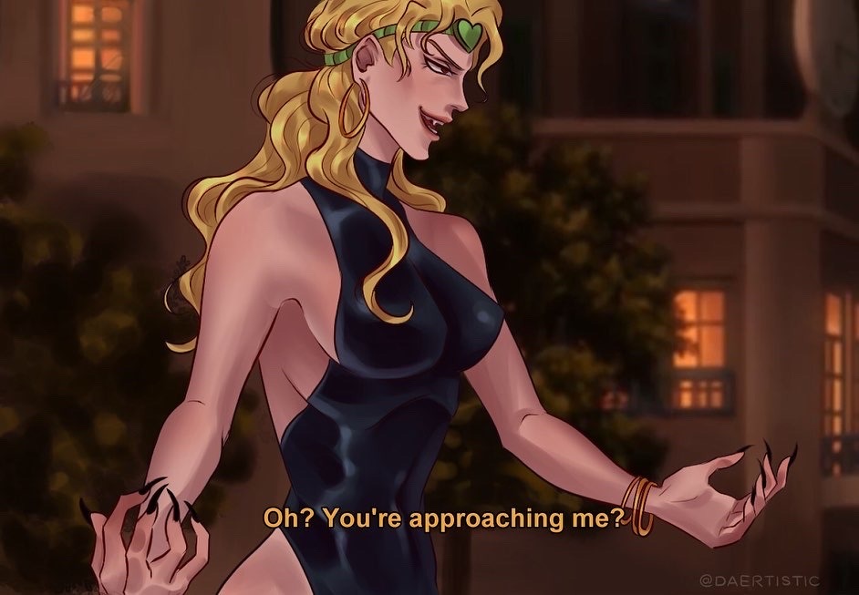 JoJo's Bizarre Adventure Fan-Art Shines With This Fem Dio Makeover