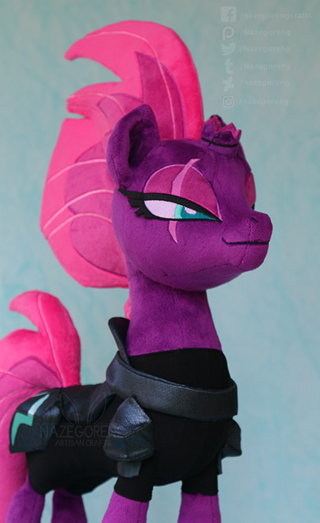 nazegoreng: Handmade Tempest Shadow Plushie I adore how this girl came out. What