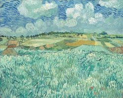  Plain Near Auvers, 1890 by Vincent van Gogh