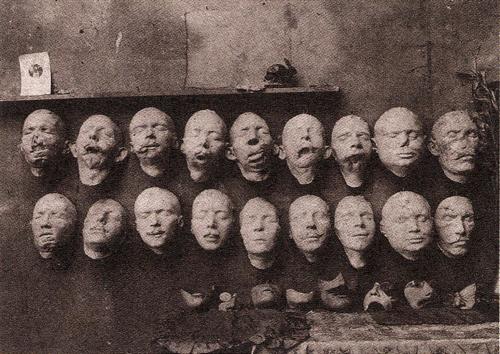 sedgewina:  Many soldiers came back from the trenches of WWI missing bits of their face. But 1920s society wasn’t the nicest place to look like a gnarled piece of meat, and facial surgery was barely beyond grafting your finger to your nose. The answer: