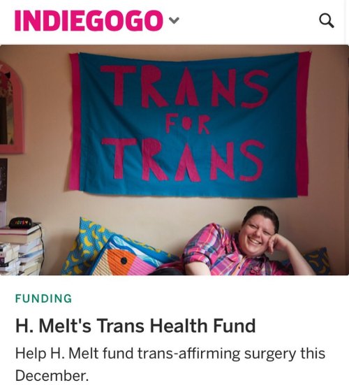 Next month, I will finally be getting trans-affirming surgery. I am doing a fundraiser to help cover