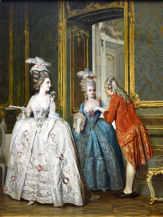 treasure for your pleasure: marie antoinette — Marie Antoinette & Marie  Thérèse at Versailles by...