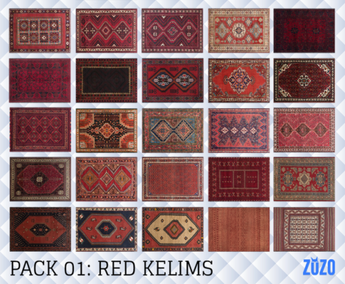 100 ORIENTAL KELIM RUGSFirst of all, I cannot believe I actually made 100 CC rugs. I’m crazy. 