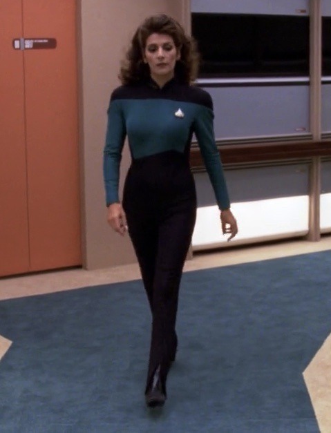 Deanna Deserved To Wear Her Actual Uniform More
