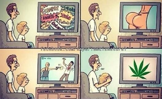 thatsgoodweed:  Society is so ironic sometimes… 