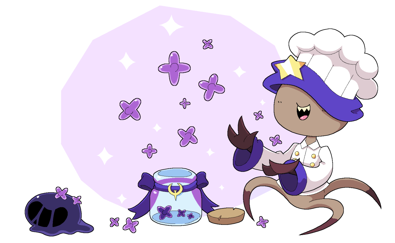 The Chef, Vore Shalrath is good at making magical candy!