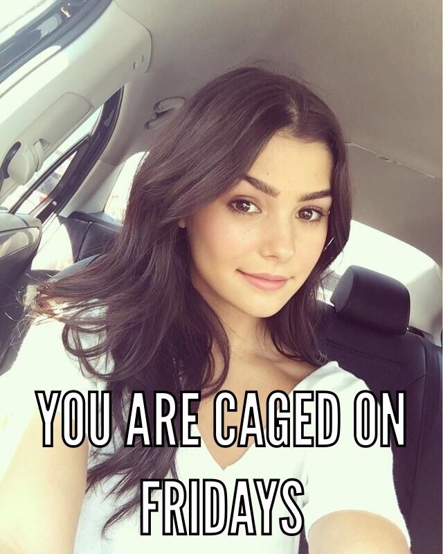 alllockedup:    Vous êtes en cage le vendredi.Heu, non ! 😬C'est repos 🤔 ou