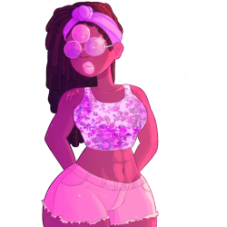 passionpeachy:  garnet bby….redraw of this