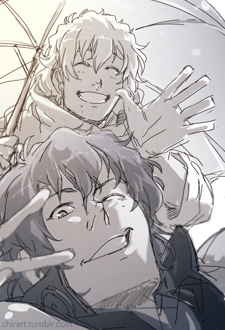chirart:  DRAMAtical Murder, Aoba’s instagram Saw hooshangh’s many aoba-cellphone photosets going around and I was charmed… so I was inspired to contribute my own set. Photo captions provided by Muun. 