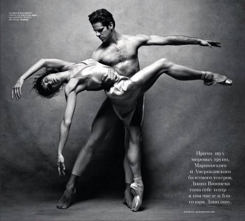 artemisdreaming:  Diana Vishneva and Marcelo Gomes for Vogue Russia  Patrick Demarchelier   
