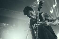 weshallnevercease:   	Tony Perry of Pierce The Veil by Kelly Mason    	Via Flickr: 	Showbox Sodo - Seattle, WA  RCA • Tumblr • Twitter • Insta • Web • Etsy   