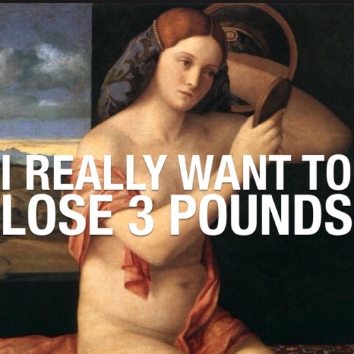 I think we can all relate to Giovanni Bellini&rsquo;s Naked Young Woman in Front of the Mirror. 