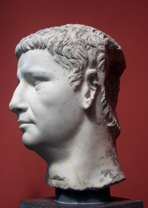 myglyptothek:Portrait of emperor Claudius. 41-54 AD. Marble.  Ny Carlsberg Glyptoteket, Copenhagen. 