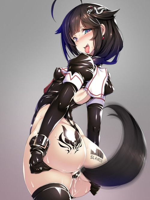 lewdest-lounge:  堕ち時雨と淫紋とバーコード  