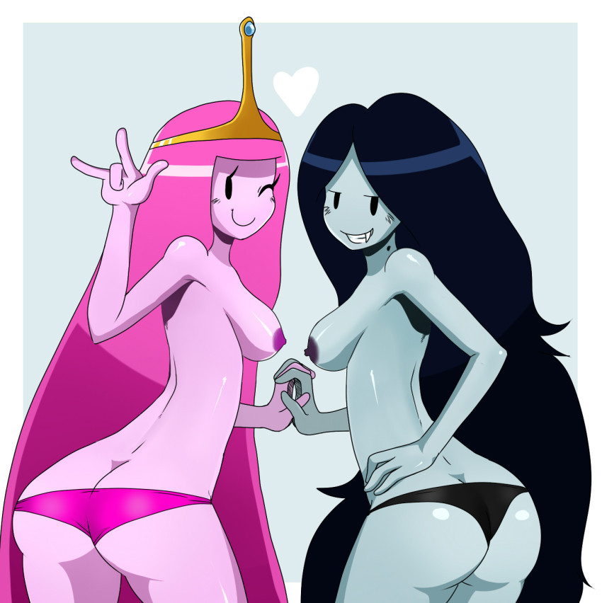 nsfw-lesbian-cartoons-members:  Lesbian Adventure time Request Filled Source: Image