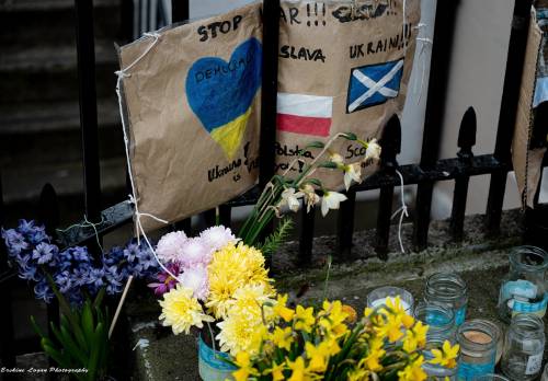  Consulate of Ukraine, Edinburgh.Many have been calling for a street to be renamed in support of Ukr