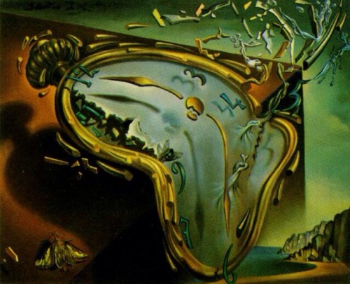 aestheticgoddess:  Melting Watch, Salvador Dali 1954 