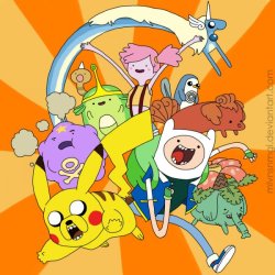 alternative-pokemon-art:  Artist Pokemon x Adventure Time crossover by request. 