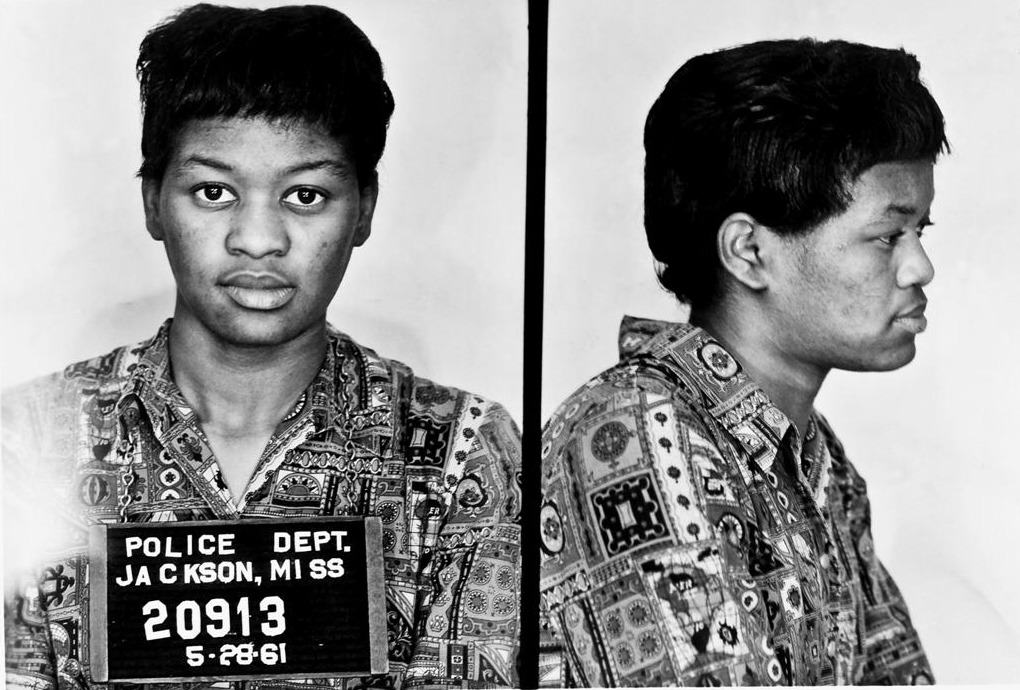 modbeatnik:  Mugshots of Freedom Riders after being arrested for protesting in Jackson