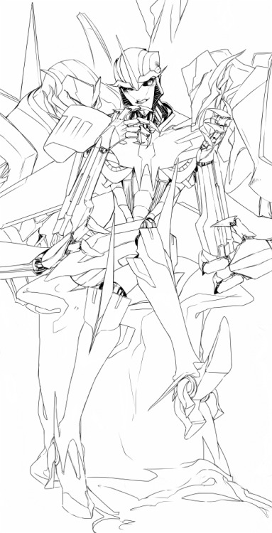 :\Replace clean sketch, may color this…may…