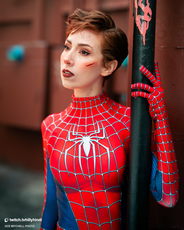 Spider-girl, does whatever a Spider can. 🕷️🎶