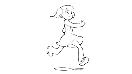 Animation Desk — as-warm-as-choco: Some animated running by Yoh...