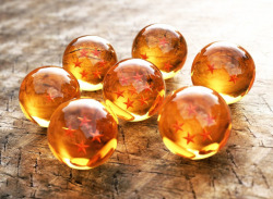 shutupandtakemyyen:    Dragon Balls SetThrow that Dragon Radar away because you’ve just found the Dragon Balls! Summon Shenron to grant you immortality *inserts evil laughter* or if living forever isn’t your thing you can always wish to bring Krillin