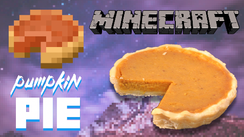 Jammy Cooks Tomorrow I Premier The Minecraft Pumpkin Pie