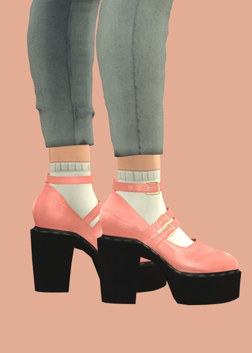 astya96cc:November Platform Shoes With & Without Straps3 version + slider | non slider35 swatche