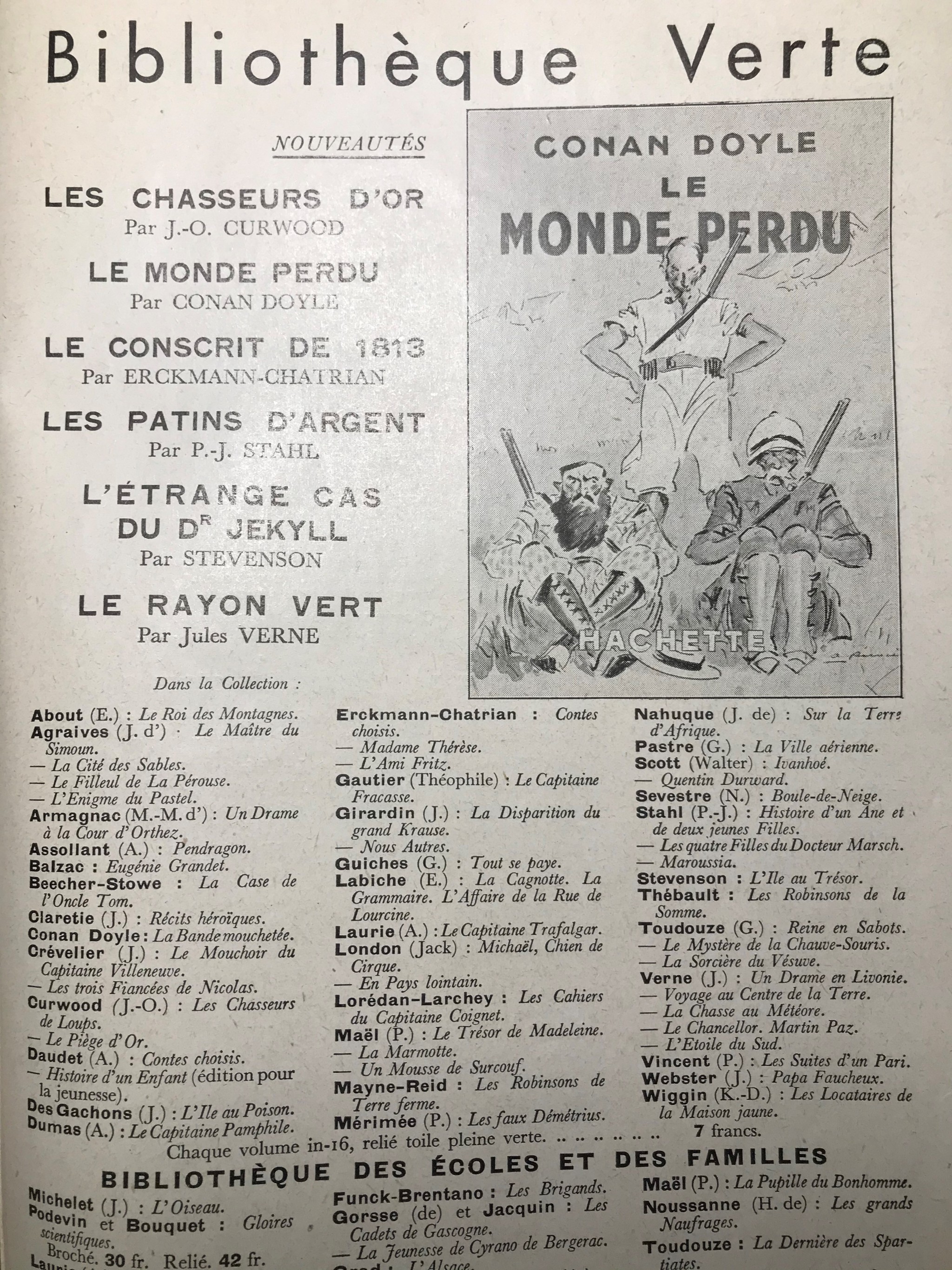 contes - Les premiers "Bibliothèque verte" 1923-1929 Ca842bda33bc16c4fcf9f6529bff24eecf7293b6