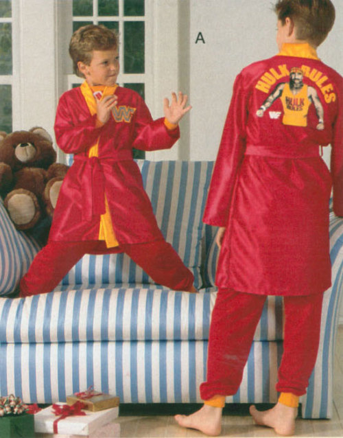 milavish:  Jensen Ackles 1990 - JCPenney Christmas Catalog  THAT HULK HOGAN KARATE GI.