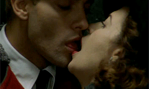 queen-screen:  itsalekz: loo-nuh-tik: Black Angel   Gabriel Garko    ♛ QUEEN⚣SCREEN