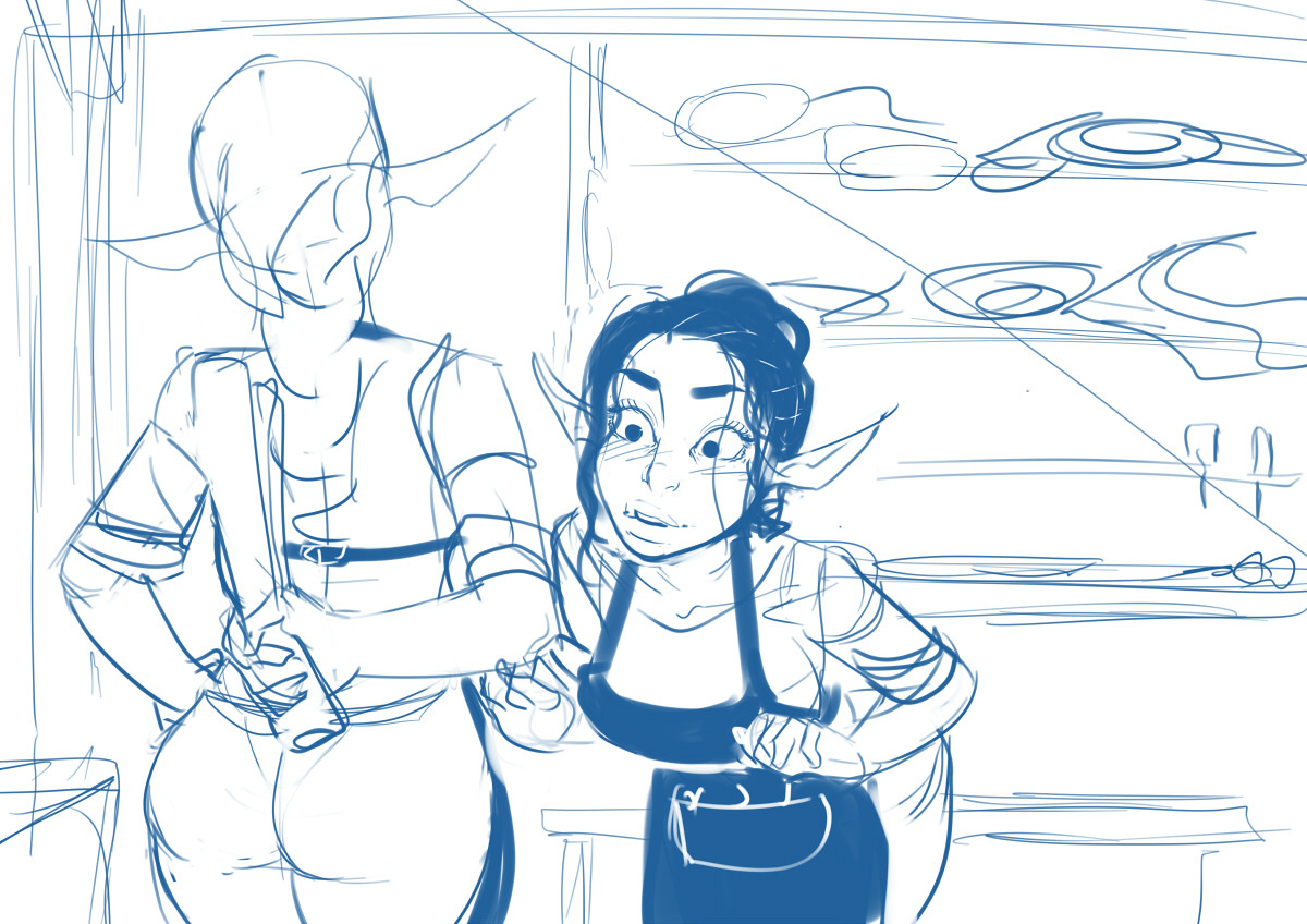 Man this way of doing things is really fast. It feels like this scene needs one more