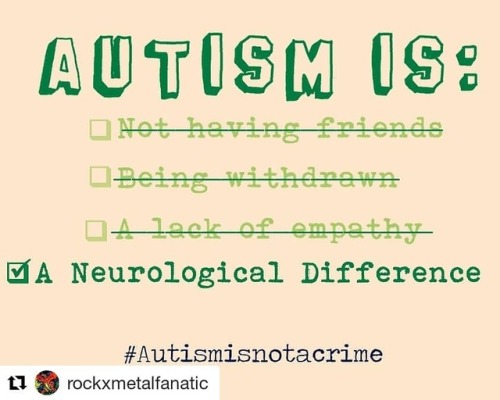 #Repost @rockxmetalfanatic (@get_repost)・・・#actuallyautistic #aspiesofinstagram #autismacceptancemon