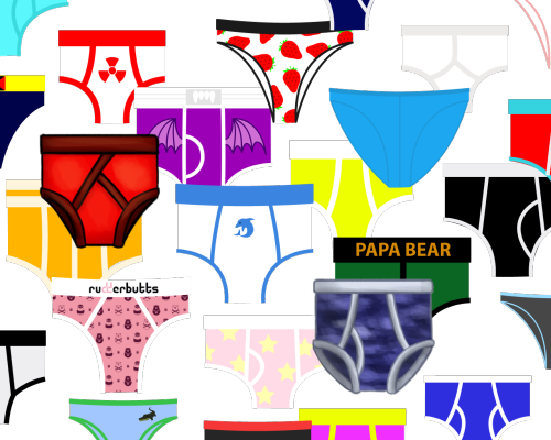 Emote UpgradeOriginally a gripe that the Discord emote for briefs wasn’t good looking enough, I then decided to offer to make underwear emote commissions, making it so that the server I’m in now has customized undie emotes for the members