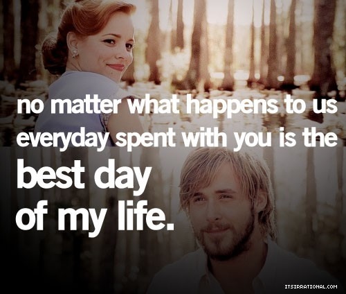 missdiior:  ‘The Notebook’ is one of the best romantic films of all time! These