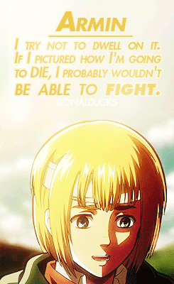 donalducks:  Shingeki no Kyojin - Humanity’s future hope↳ Jean and Armin of the