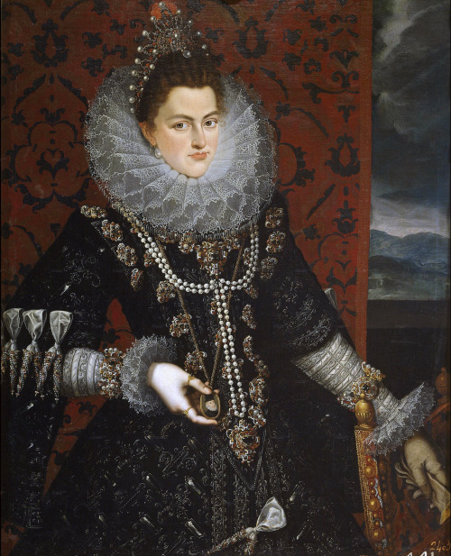 Infanta Isabella Isabel Clara Eugenia of Spain by Juan Pantoja de la Cruz, 1598