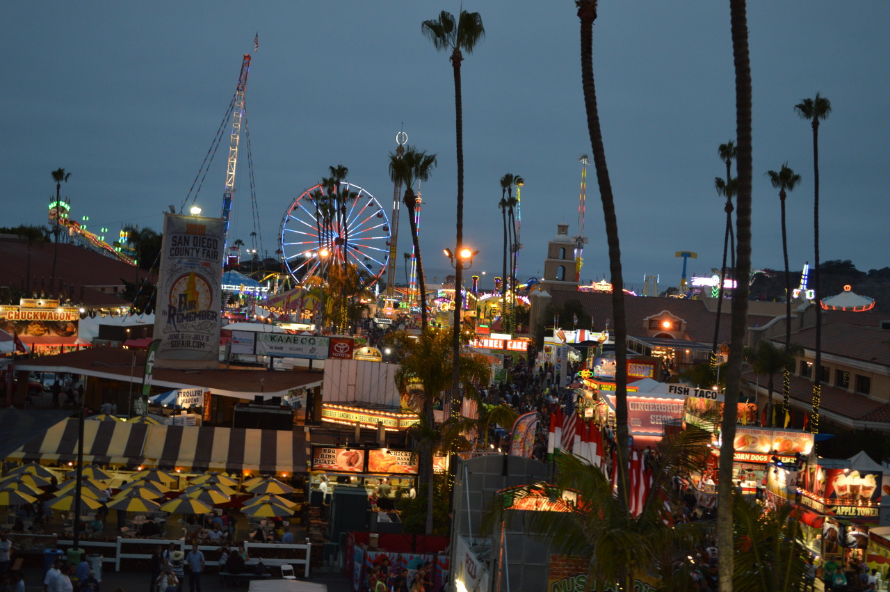 The Curious Pampano — Del Mar Fair, San Diego, CA. June 2015. For $15...