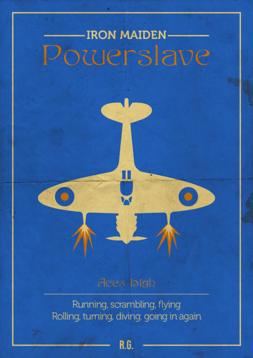 Minimalism + Iron Maiden - “Powerslave”