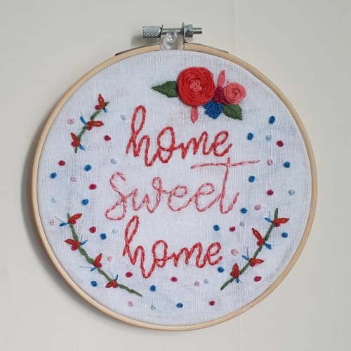 Lost until my next project. #gift #embroideryinstaguild #embroideryhoop #embroidery #homesweethome #